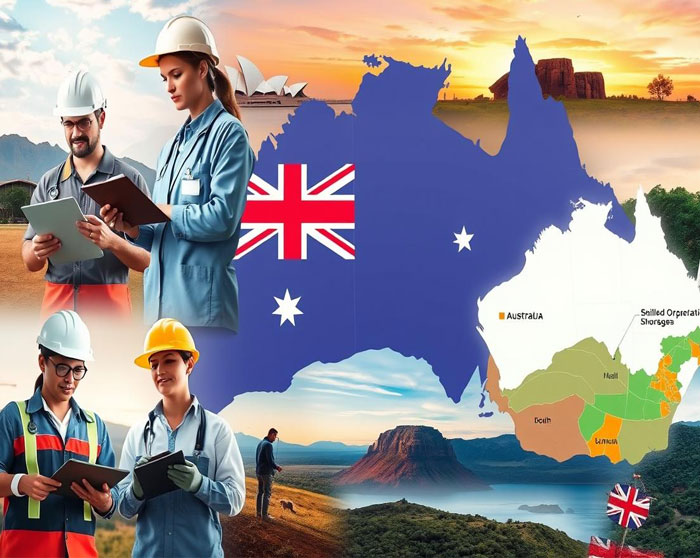 لیست رشته‌های اسکیل ورکر استرالیا